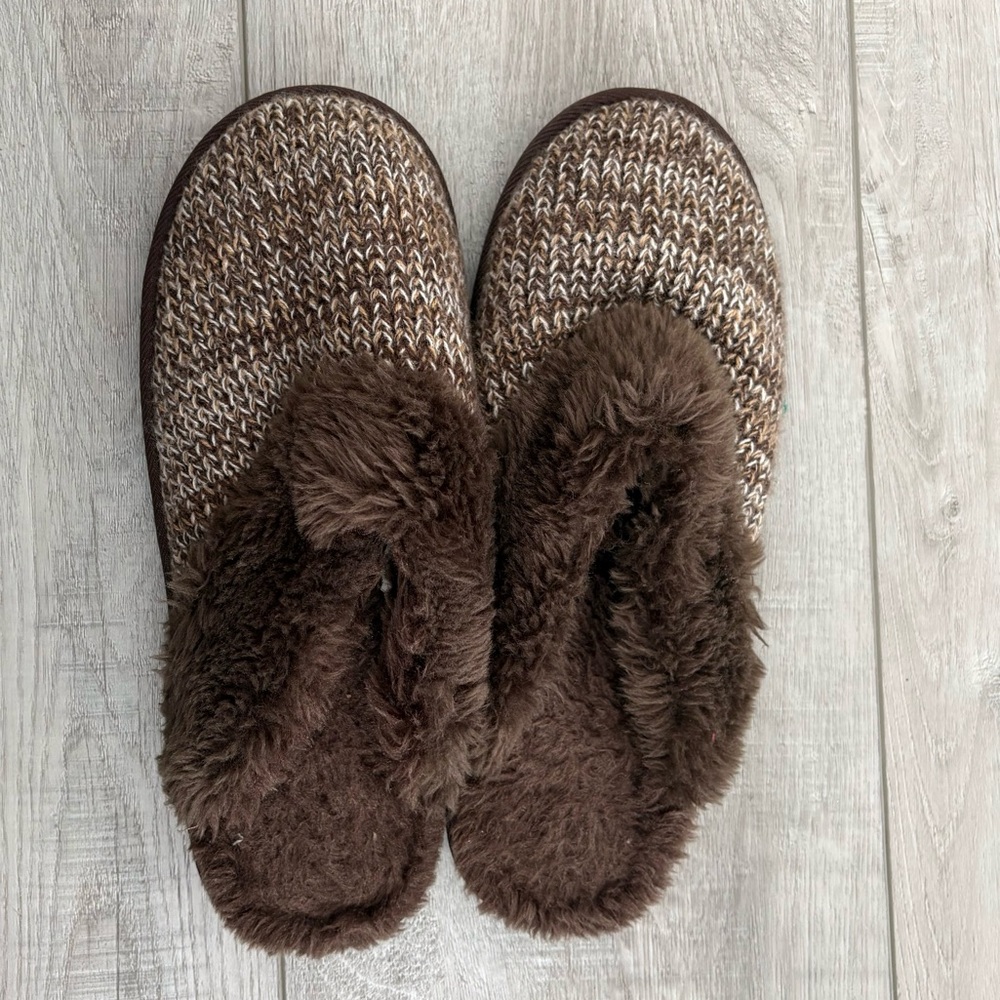 Cozy Brown Slippers